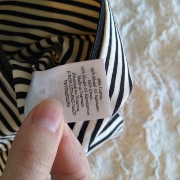 NWOT Everlane striped skirt - Picture 4 of 6